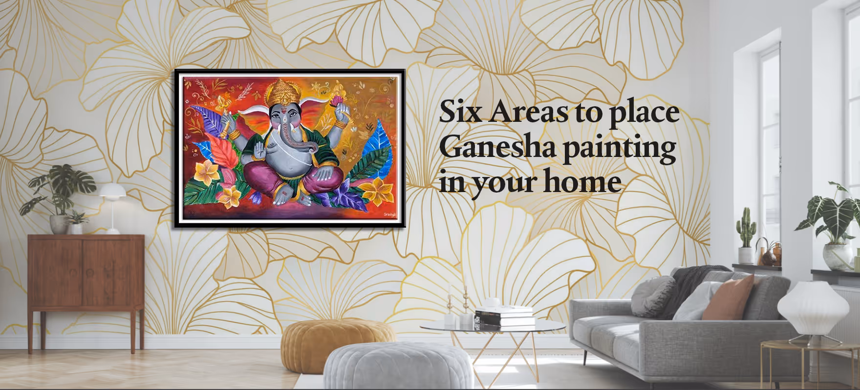 6 Areas To Place Ganesha Painting In Your Home