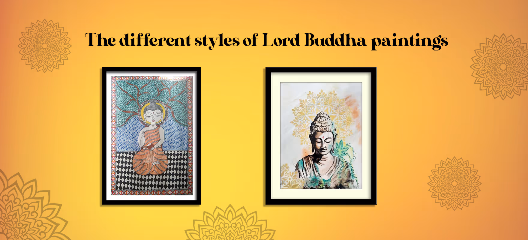 The Different Styles Of Lord Buddha Paintings