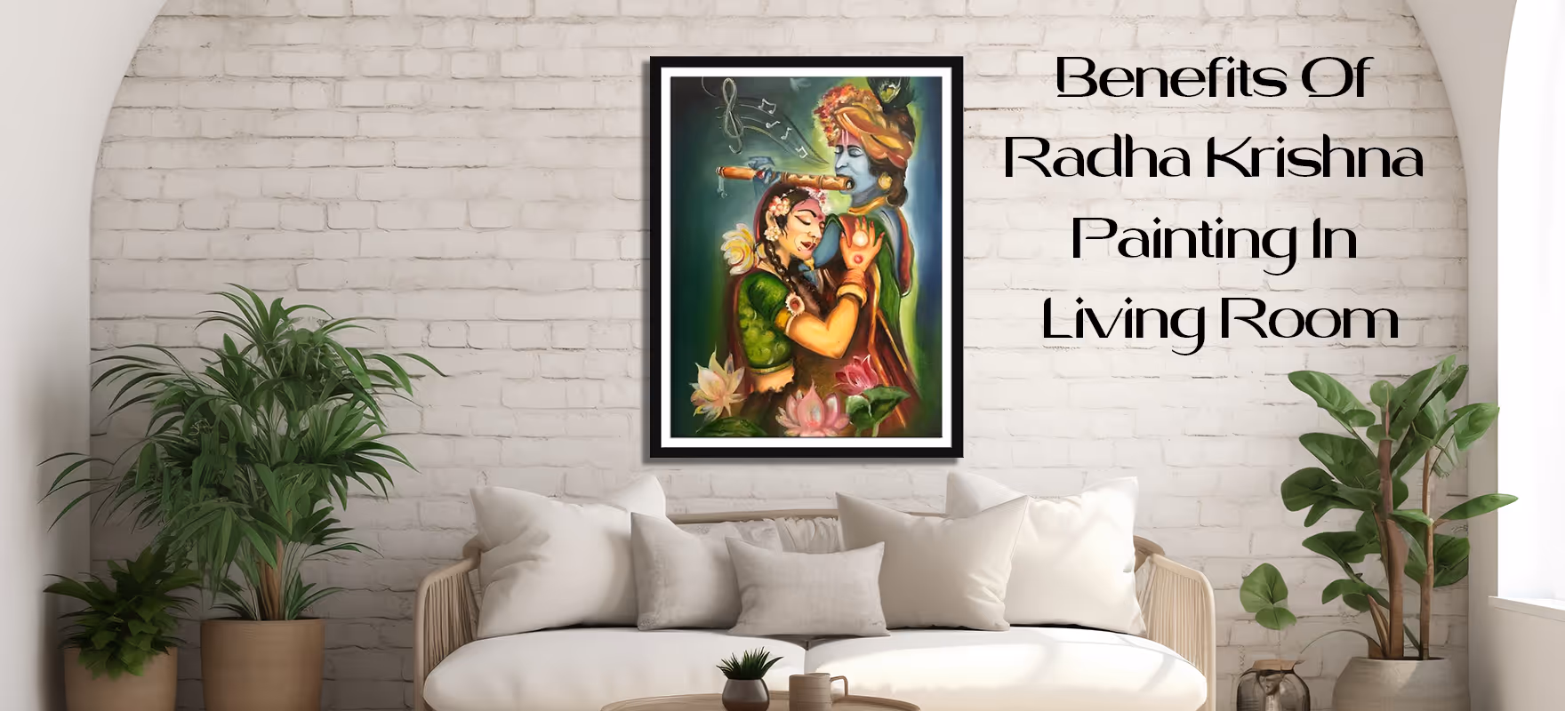 Benefits Of Radha Krishna Painting In Living Room
