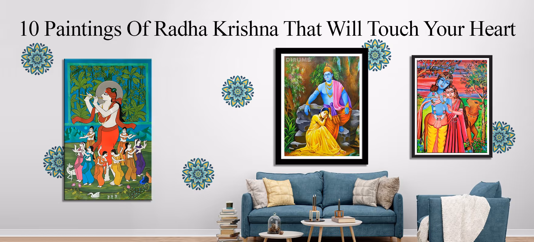10 Paintings Of Radha Krishna That Will Touch Your Heart