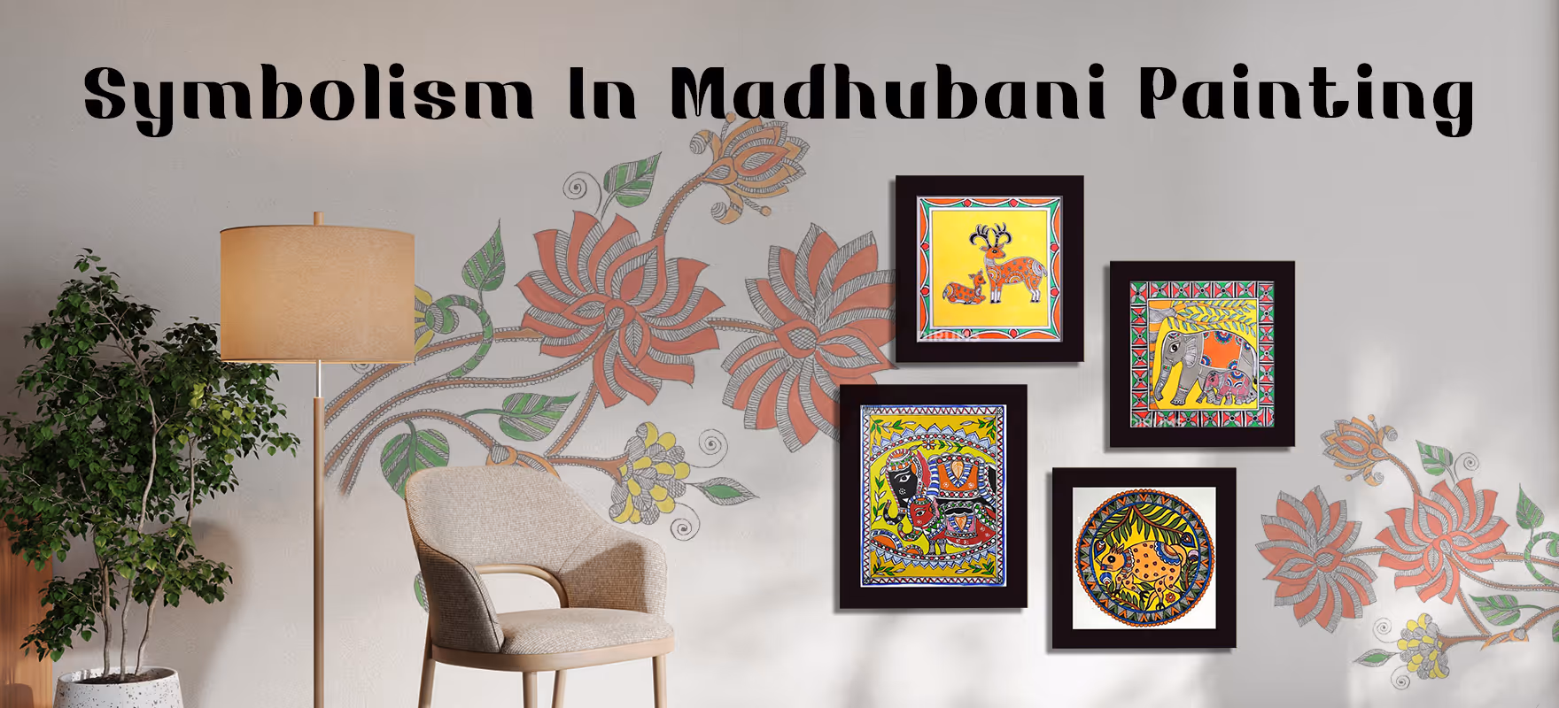 Symbolism In Madhubani Painting