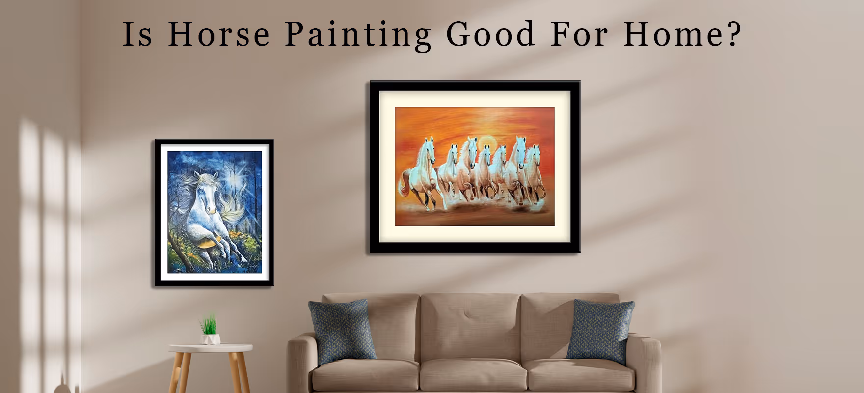 Is Horse Painting Good For Home?