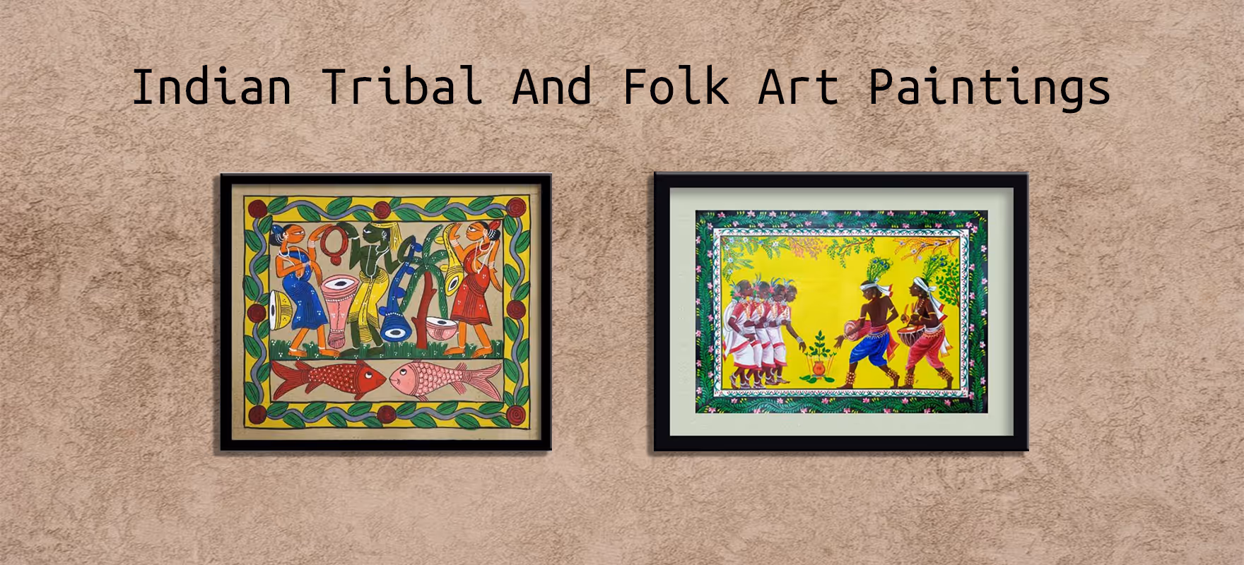 Indian Tribal And Folk Art Paintings